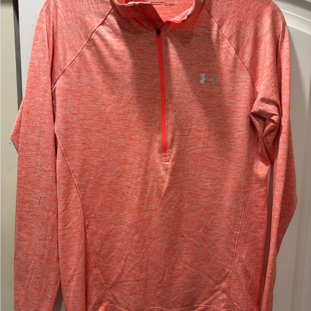 Under Armour Women’s Orange Quarter-Zip Pullover